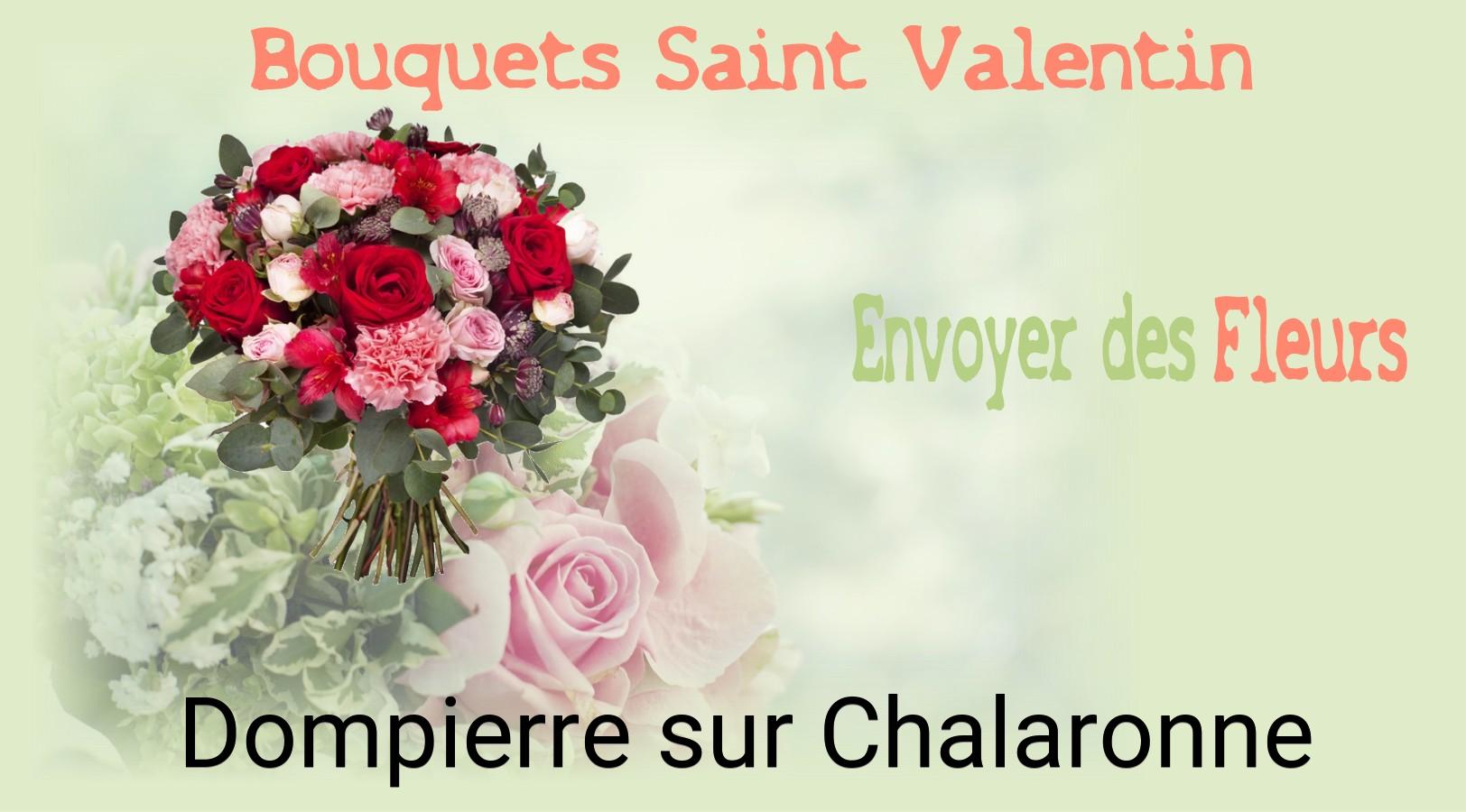 Roses de Saint-Valentin livrées à Dompierre-sur-Chalaronne